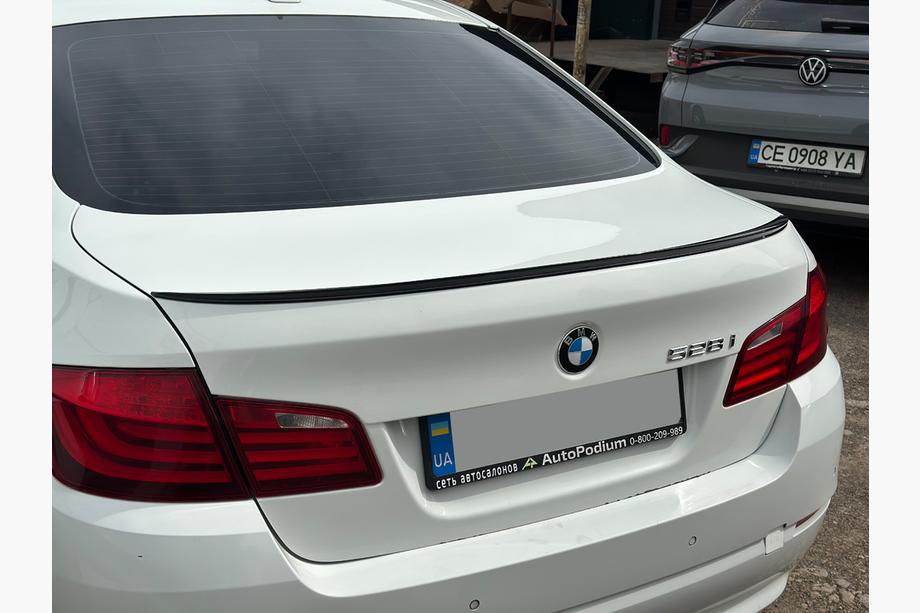 BMW 5 Series F10/F11 2010–2016 Heckspoiler Lippe Sunplex (für F10, schwarz) Foto 14