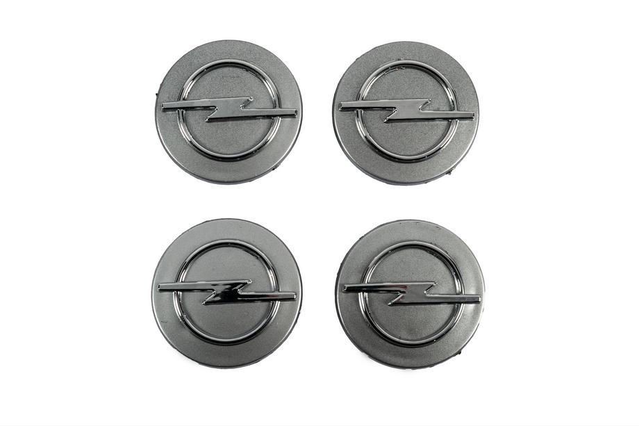 Opel Felgendeckel 60/55mm grau (4 Stk) Image
