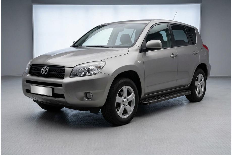 Toyota Rav 4 2006-2013 Seitenstufen Maya V2 Schwarz (2 Stk., Aluminium) Foto 1