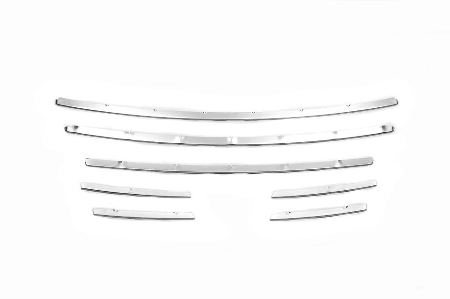 BMW X6 F16 2014-2019 Satz Zierleisten für Kühlergrill Stoßstange Foto 4