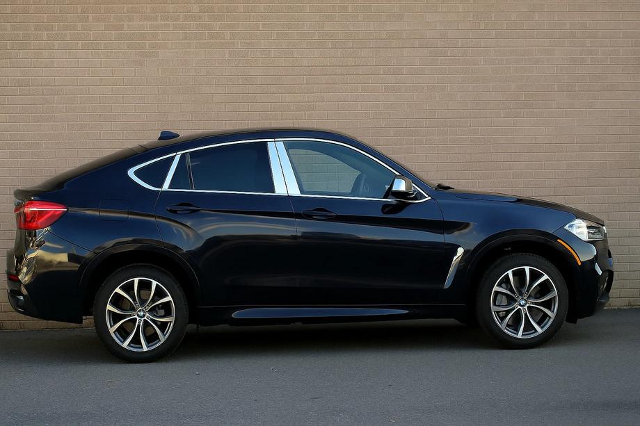 BMW X6 F16 2014-2019 Fensterzierleisten Set (18 Stk) Image
