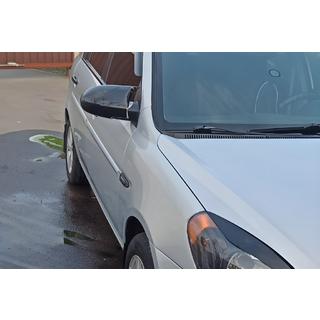 Spiegelabdeckungen BMW-Style (2 Stk) Hyundai Accent 2006-2010 Foto 2