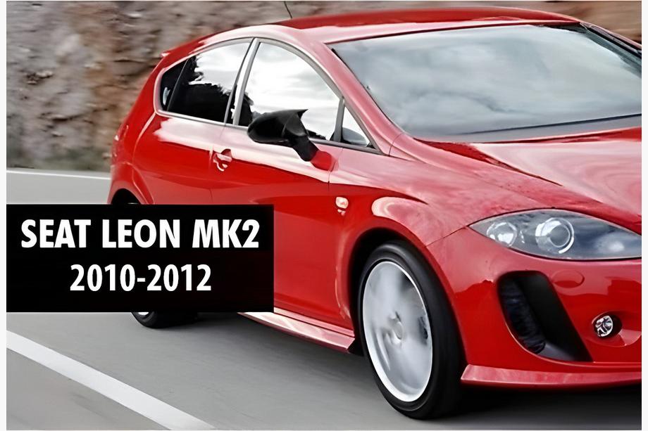 Seat Leon 2005-2012 Spiegelabdeckungen BMW-Style (2010-2012, 2 Stk) Foto 5