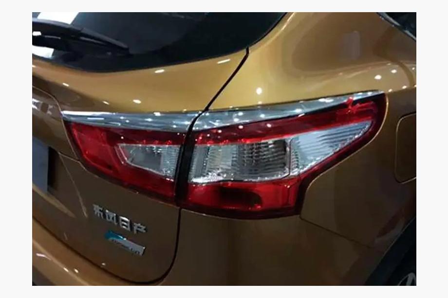 Nissan Qashqai 2014-2021 Rückleuchten Abdeckungen Libao (Kunststoff) Foto 1
