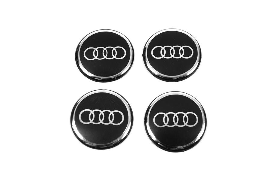 Audi Aufkleber für Felgendeckel 54mm (4 Stk) Image