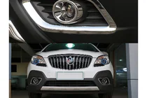 Opel Mokka 2012-2021 Chrom Blenden fuer Nebelscheinwerfer Libao (2 Stk, Kunststoff) Foto 2