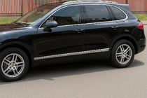 Porsche Cayenne 2010-2017 Türleisten Libao (4 Stk, Kunststoff) Foto 1