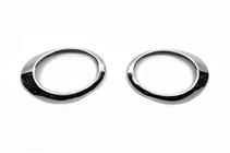 Subaru Forester 2008-2013 Chrom Nebelscheinwerfer Abdeckungen Libao 2010-2013 (2 Stk, Kunststoff) Foto 4