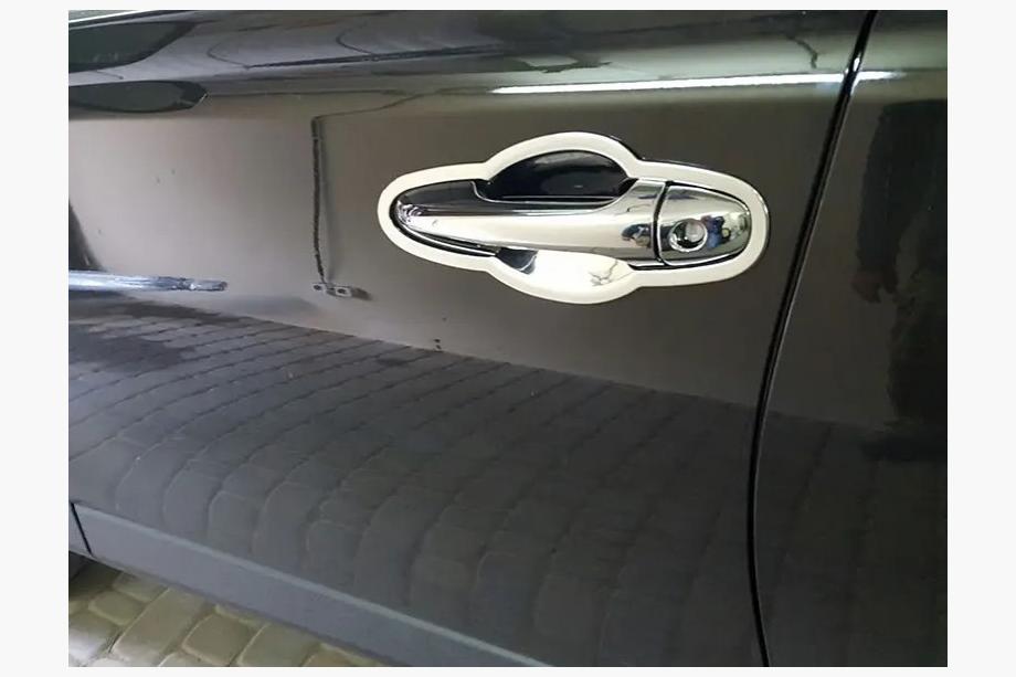 Toyota Rav 4 2013-2018 Chrom Unterlagen für Türgriffe Libao (4 Stk, Kunststoff) Foto 2