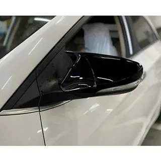 Spiegelabdeckungen mit Blinker-Ausschnitt im BMW-Style (2 Stk) Foto 3