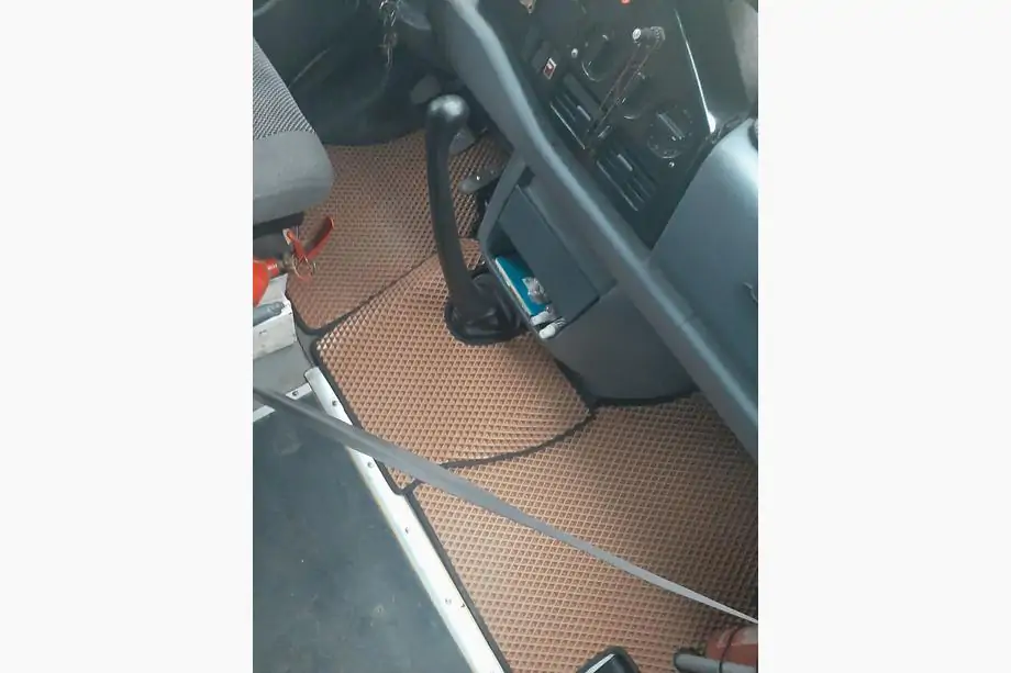 Volkswagen LT 1995-2006 EVA Fußmatten (TDI, ziegelrot) Image