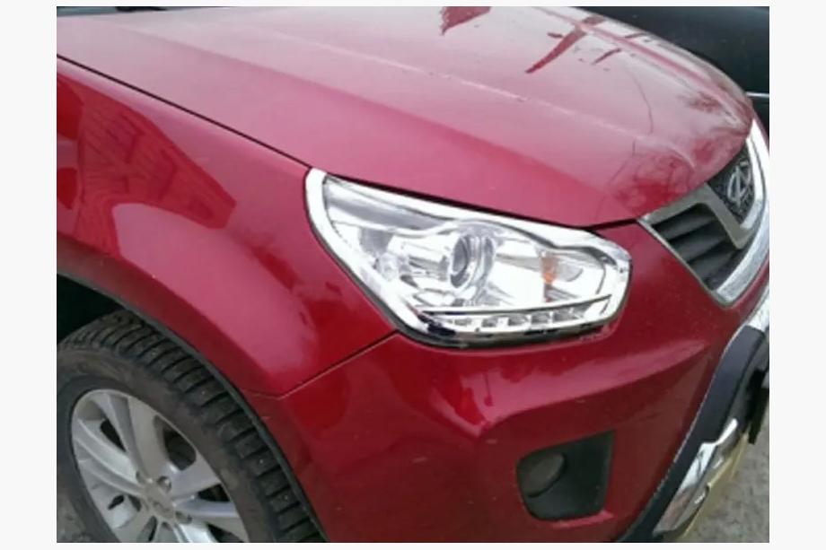 Chery Tiggo 1 2005-2016 Scheinwerferabdeckungen Libao 2010-2014 (2 Stk, Kunststoff) Foto 3