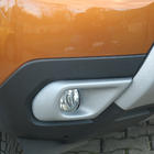 Renault Duster 2018-2024 Abdeckungen für Nebelscheinwerfer (ABS, grau) Foto 3