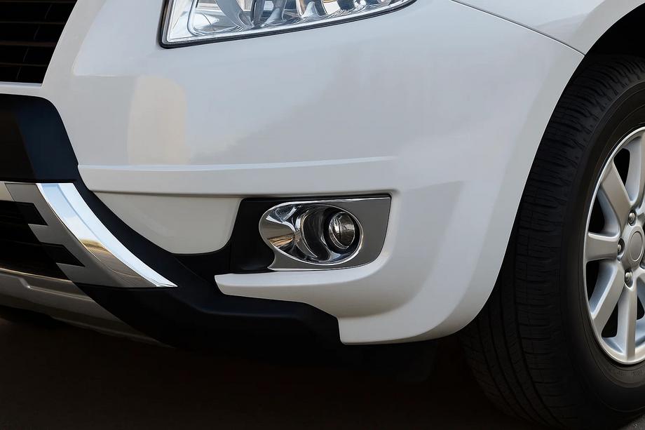 Geely Emgrand X7 2011- Chrom Blenden fuer Nebelscheinwerfer Libao (2 Stk, Kunststoff) Foto 3