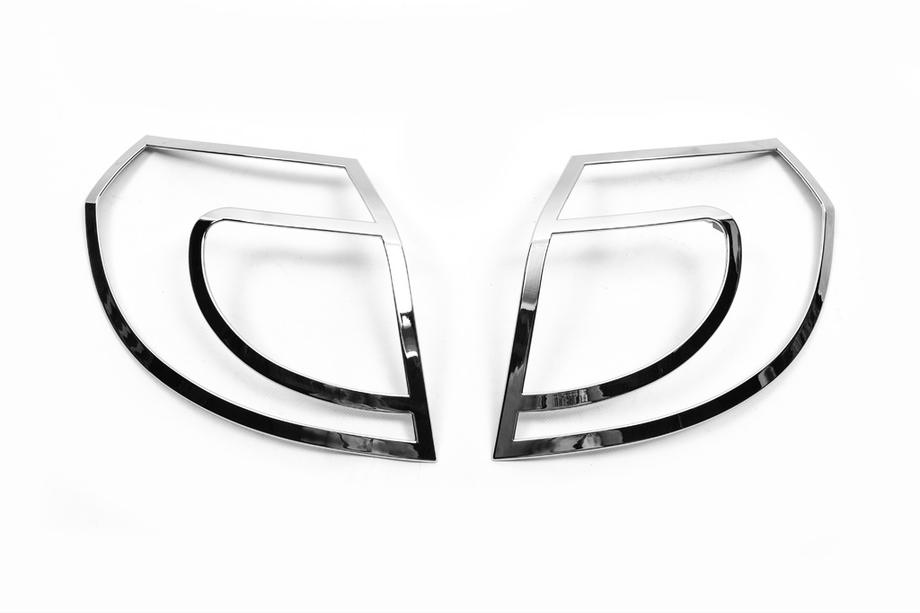 Geely Emgrand X7 2011- Chrom Rückleuchten Abdeckungen Libao (2 Stk., Kunststoff) Image