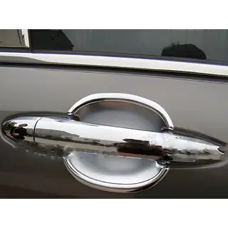 Chrom Unterlagen für Türgriffe Libao 2012+ (4 Stk, Kunststoff) GreatWall Haval H6 2011- Foto 1