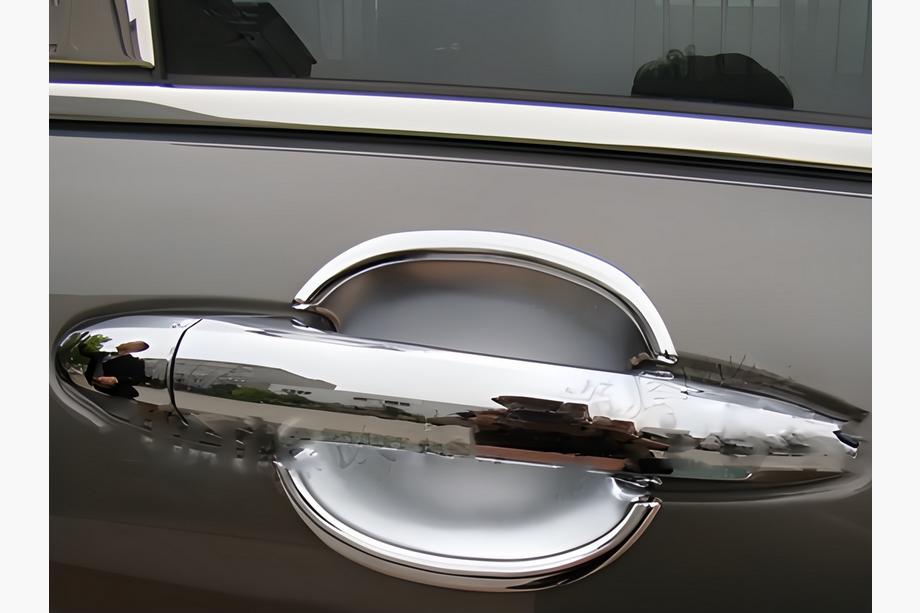 GreatWall Haval H6 2011- Chrom Unterlagen für Türgriffe Libao 2012+ (4 Stk, Kunststoff) Foto 1