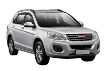 GreatWall Haval H6 2011- Windabweiser mit Chromleisten 2012-2016 (4 Stk., Libao) Foto 3