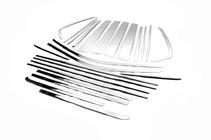 Toyota Land Cruiser Prado 150 2009-2023 Fensterrahmen Chrom Zierleisten Set Foto 5