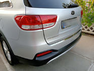 Kia Sorento III UM 2014-2020 Heckstoßstangenschutz Edelstahl Foto 6