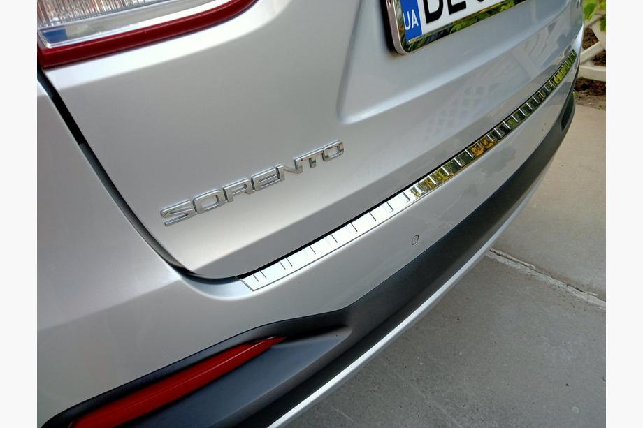 Kia Sorento III UM 2014-2020 Heckstoßstangenschutz Edelstahl Image