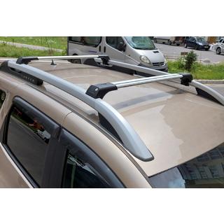 Dachträger für Reling abschließbar Skybar V1 (2014-2018, 2 Stk) Dacia Duster 2008-2018 Foto 1