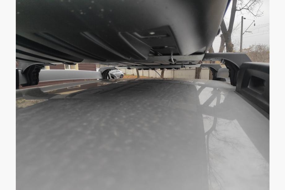 Renault Duster 2008–2017 Dachträger für Reling abschließbar Skybar V1 (2014-2018, 2 Stk) 2014-2018, Grau Foto 7