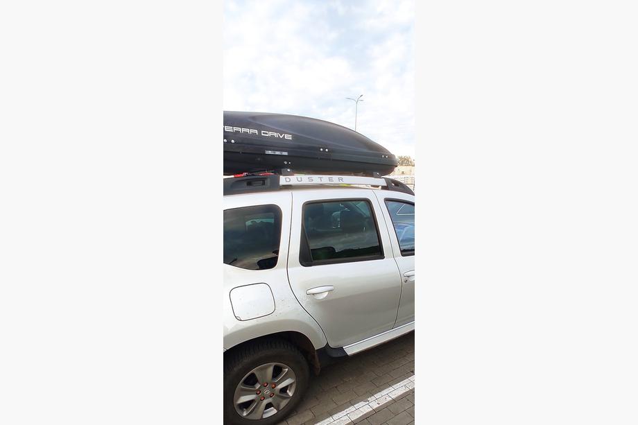 Renault Duster 2008–2017 Dachträger für Reling abschließbar Skybar V1 (2014-2018, 2 Stk) 2014-2018, Grau Foto 4