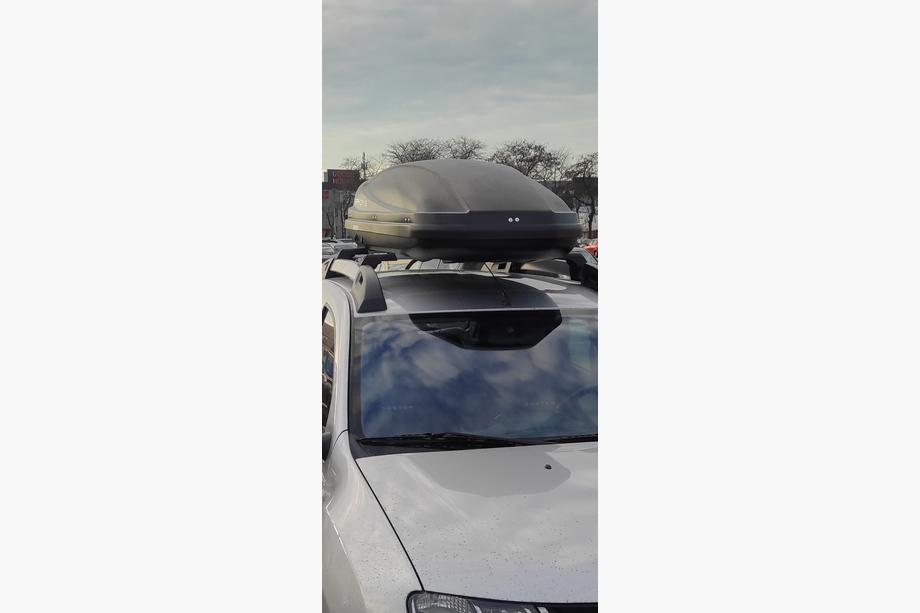 Renault Duster 2008–2017 Dachträger für Reling abschließbar Skybar V1 (2014-2018, 2 Stk) 2014-2018, Grau Foto 6