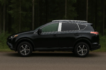 Toyota Rav 4 2013-2018 Fensterrahmen Chrom Zierleisten Set Foto 1