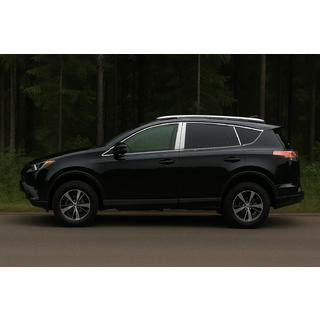 Fensterrahmen Chrom Zierleisten Set Toyota Rav 4 2013-2018 Foto 1