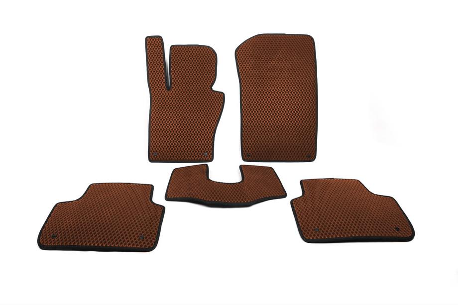 BMW X3 E83 2003-2010 EVA Fußmatten (ziegelrot) Image