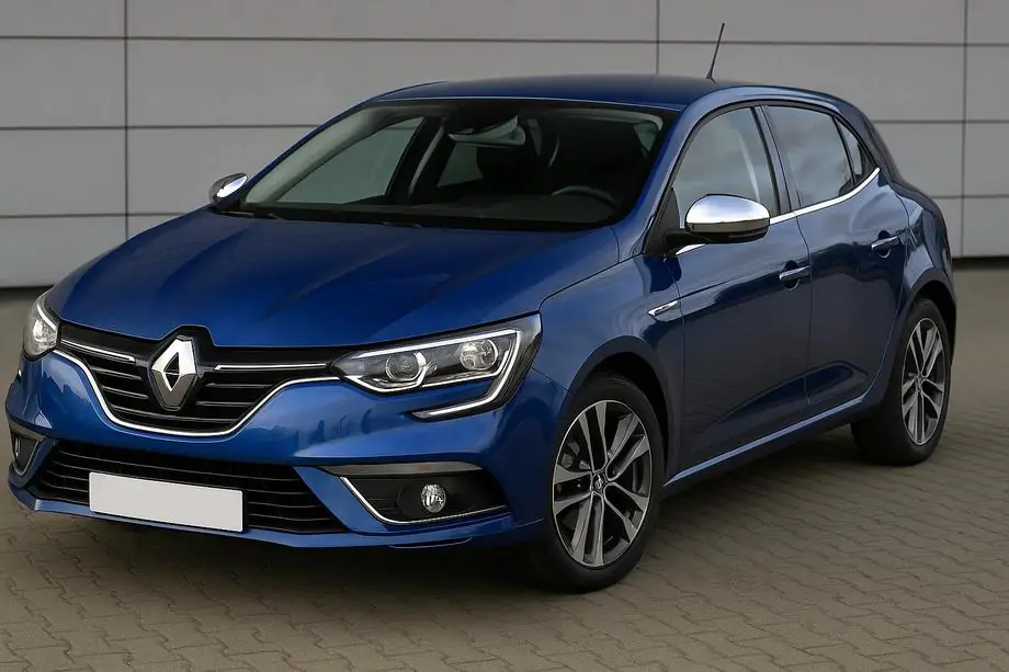 Renault Megane IV 2016-2025 Spiegelabdeckungen (2 Stk, Edelstahl) Image