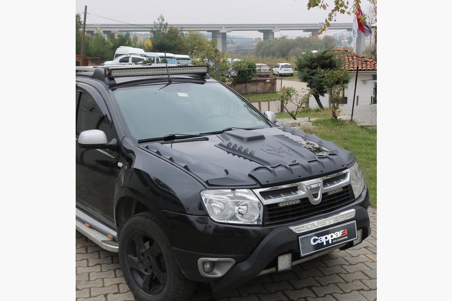 Renault Duster 2008–2017 Motorhaubenabdeckung Set DRAGON (3 Stk) Foto 3