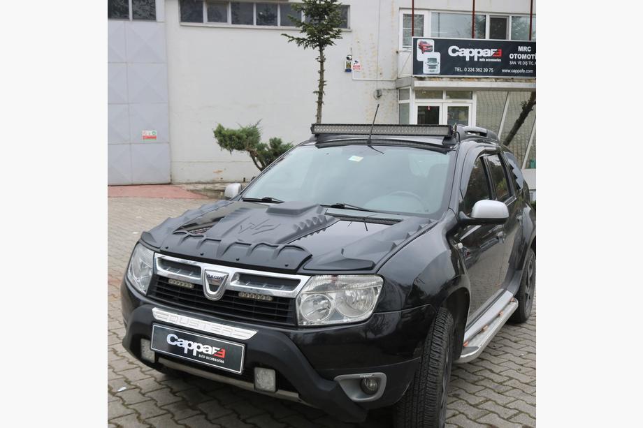 Renault Duster 2008–2017 Motorhaubenabdeckung Set DRAGON (3 Stk) Foto 4