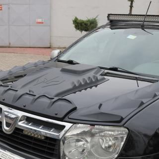 Motorhaubenabdeckung Set DRAGON (3 Stk) Dacia Duster 2008-2018 Foto 4
