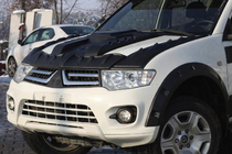 Mitsubishi L200 2006-2015 Motorhaubenaufsatz V1 (ABS) Foto 1