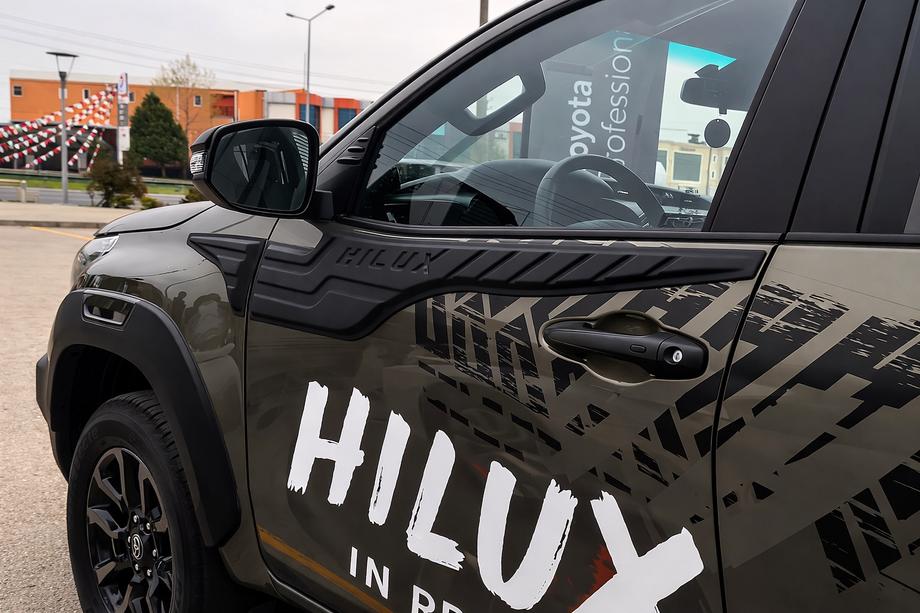 Toyota Hilux 2015- Tuerleisten oben (4 Stk, ABS) Foto 1