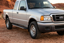 Ford Ranger 2002-2006 Trittbretter Bosphorus Grey (2 Stk., Aluminium) Foto 1