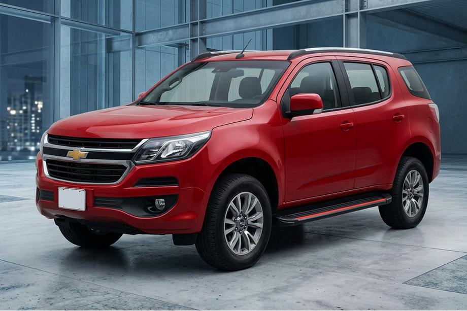 Chevrolet Trailblazer 2012-2019 Seitenschweller Maya Red (2 Stk., Aluminium) Image