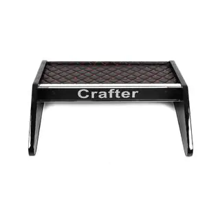 Ablage für Armaturenbrett (Schwarz mit roter Naht) Volkswagen Crafter 2006-2016 Foto 3