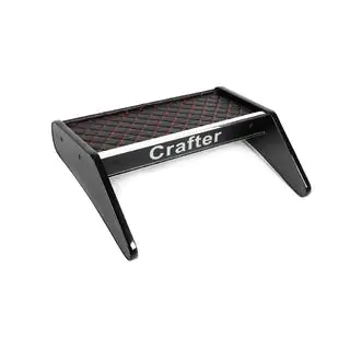 Ablage für Armaturenbrett (Schwarz mit roter Naht) Volkswagen Crafter 2006-2016 Foto 2