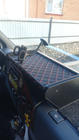 Mercedes Sprinter W901/902/903/904/905 1995–2006 Armaturenbrett-Ablage (1995-2000, Schwarz mit roter Naht) TDI (Armaturenbrett) Foto 6