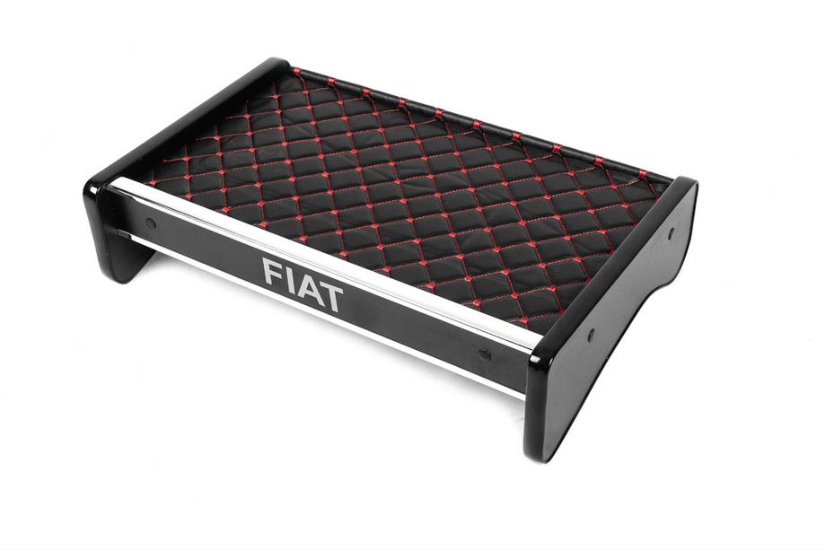 Fiat Ducato 2006-2025 Ablage für Armaturenbrett (Schwarz mit roter Naht) ab 2014 Image