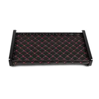 Ablage für Armaturenbrett (Schwarz mit roter Naht) Renault Master 1998-2010 Foto 4
