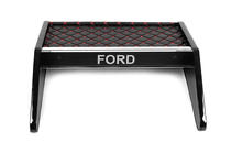 Ford Transit 2000–2014 Ablage für Armaturenbrett (Schwarz mit roter Naht) Foto 3