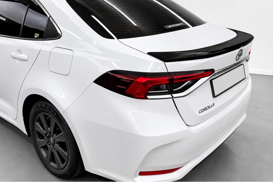 Toyota Corolla 2019- Heckspoiler 1234 Upgrade (ABS-Kunststoff) Foto 3