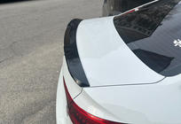 Audi A4 B9 2015-2024 Heckspoiler Lippe (1234 Upgrade, Schwarz) Foto 3