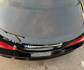 Mercedes CLA C117 2013-2019 Heckspoiler Lippe (1234 Upgrade, Schwarz) Foto 6