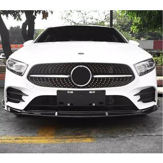 Frontlippe (für AMG-Line 2018-2021, Schwarz) Mercedes A-сlass W177 2018- Foto 1